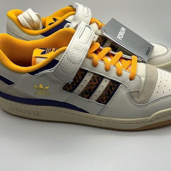 Adidas Originals Forum 84 Low Laker color casual GW2007 sneaker Shoes NWB Men 12 - Picture 3 of 5